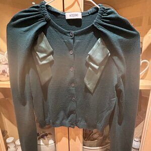 Green Moschino Cardigan